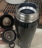 苏泊尔保温杯316L不锈钢商务茶水分离杯男士便携车载保冷水杯生日礼物 晒单实拍图