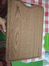 双枪乌金檀菜板 百年龄整木砧案板家用切菜食品抗菌防霉实木40*27*2.5 实拍图