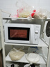 美的（Midea）【给老家送年货东哥同款】快捷微波炉 家用小型 360°转盘加热 旋钮操控 易洁内胆（M1-L213B） 实拍图