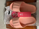 洁丽雅（Grace）居家情侣加厚拖鞋简约清新马卡龙色男女款凉拖凉拖鞋 浅粉 38/39 实拍图