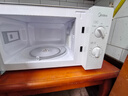美的（Midea）【给老家送年货东哥同款】快捷微波炉 家用小型 360°转盘加热 旋钮操控 易洁内胆（M1-L213B） 实拍图