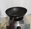 京严炒锅章丘款铁锅无涂层炒菜不粘锅家用精铁锅具燃气电磁炉用已开锅 【燃气灶专用】适合3-5人  赠盖铲  直径 32cm 百年工艺｜传统铁锅｜健康不沾 实拍图