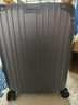 飞流（FREELEO）防刮耐摔铝框拉杆箱男行李箱女万向轮旅行箱包学生密码箱皮箱子 升级款·星空灰【折叠杯架·隐藏挂包功能】 20英寸 【小型登机箱·1-7天短途游】 实拍图