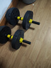华亚（HUAYA） 哑铃男士杠铃套装可调节环保包胶手铃亚玲家用运动锻炼健身器材 一副两只总重20kg两用款【热销大众选择】 实拍图