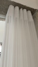 水星家纺纱帘透光不透人客厅阳台窗纱窗帘白纱穿孔款180宽×200高cm(单开) 实拍图