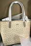 蔻驰（COACH）【品牌直供】女士CITY大号单肩托特包电脑包CV976新年礼物 实拍图