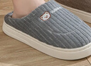 俞兆林（YUZHAOLIN）棉拖鞋男女冬季居家保暖棉拖鞋 YG307 实拍图