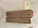 京东京造 筷子 家用食品接触级餐具实木防滑鸡翅木原木【无漆无蜡】10双装 实拍图