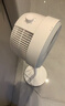美的（Midea）空气循环扇落地扇电风扇 家用空调伴侣换气扇排气扇空气流通 台扇摇头宿舍办公室卧室风扇轻音节能 白色旋钮丨多档高度可调 实拍图