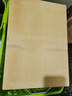 双枪整竹切菜板砧板  加大加厚案板擀面板家用粘板占板40*28*1.8cm 实拍图