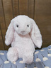 Jellycat害羞乳白色邦尼兔动物毛绒玩偶安抚玩偶娃娃送礼生日礼物 害羞粉色邦尼兔 Medium 实拍图