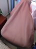 编草人懒人沙发豆袋网红单人沙发椅小户型懒人椅超大可睡觉躺卧小沙发 甜粉色【送抱枕+脚凳】 140*170CM【适合身高175-185CM】 实拍图