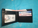 稻草人男士钱包短款商务头层牛皮横款两折票夹多卡位钱夹情人节礼物 实拍图