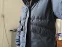 Levi's李维斯情侣同款美式复古休闲宽松百搭通勤简约立领羽绒服 黑色 M 实拍图