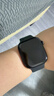 Apple/苹果 Watch Series 10 智能手表GPS款46毫米亮黑色铝金属表壳黑色运动型表带M/L MX273CH/B 实拍图