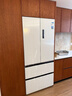 美的（Midea）M60机皇550法式四开门冰箱523L大容量超薄嵌入式双系统除菌一级能效制冰白MR-550WUFIPZE国家补贴 实拍图