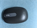 罗技（Logitech）M196 无线蓝牙鼠标 办公鼠标 笔记本商务办公家用 小巧便携 对称手型 石墨灰 实拍图