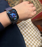 Apple/苹果 【新年礼】Watch S11 智能手表GPS款42毫米银色铝金属表壳雾紫色运动型表带S/M 实拍图