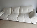 法莎蒂布艺沙发客厅现代简约直排三人位复古奶油云朵沙发雪尼尔 3米单扶单+单+单扶单 【豪华版雪尼尔婴儿绒】 实拍图