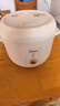 美的（Midea）电饭煲家用2L小型1-2人宿舍一人食小米粥煲汤蒸饭上蒸下煮一键煮饭智能保温迷你高颜值电饭锅JA202 实拍图