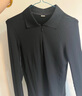 蕉下（beneunder）打底衫女POLO领半拉链肌底秋款内搭长袖t恤棉感弹力柔肤SF028 实拍图
