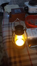 【露营灯】创意复古手提小夜灯网红迷你氛围小马灯桌面摆拍油灯 复古手提小夜灯【黑色1个】 实拍图