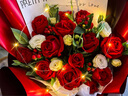 百花馆情人节礼物鲜花小时达玫瑰花满天星真花束生日送女友表白同城配送 【初心不负】11朵红玫|JD268 实拍图