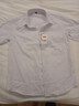 南极人衬衫男 纯色长袖商务衬衫男士棉质舒适衬衣外套修身西装白衬衫男L 实拍图