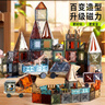 布鲁奇钻面彩窗磁力片儿童玩具男孩3-6岁磁力积木益智玩具1-3岁生日礼物 实拍图