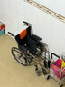 鱼跃 (yuwell)手动轮椅车H062折叠老人轻便免充气铝合金旅行手推代步 实拍图