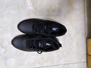 特步运动鞋男鞋跑鞋冬季皮面防水轻便减震健身休闲慢跑步鞋子男黑色 实拍图