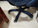 锦汐 电脑椅家用办公椅子靠背人体工学椅学习转椅老板座椅游戏电竞椅 【可后躺】黑框黑网 实拍图