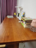 实木书桌面定做桌面板吧台板办公电脑桌餐桌飘窗台面板实木板定制 松木-榆木-白蜡木-胡桃木-定制 实拍图