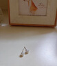 DAISY DREAMS999银彩色淡水珍珠耳钉女养耳洞睡觉免摘耳环小众高级耳饰 3mm白色淡水珍珠【999银】 实拍图