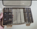 京东京造七天分格药盒 便携式老人随身分装药品片器 一周大容量旅行小盒子 实拍图