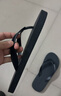 卡帝乐鳄鱼（CARTELO）人字拖鞋男士夏季户外穿运动居家用软底沙滩凉拖 VP1520 黑色 41 实拍图