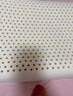 网易严选泰国进口乳胶枕头 93%含量天然原液乳胶枕米色天竺棉枕套 优眠款 实拍图