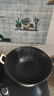 王源吉铁锅炒锅双耳苏锅王厨房好物老式家用手工大肚龟纹圆底炒菜锅34cm 实拍图