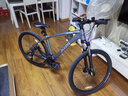 喜德盛山地自行车英雄300铝合金车架27速变速锁死前叉27.5大轮径 光感灰/银17.5(身高175-190） 实拍图