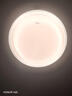 美的（Midea）LED吸顶灯现代轻奢餐厅卧室灯仿水晶灯饰48瓦三色晶星J2包安装 实拍图