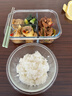 希乐扣Cilock玻璃饭盒上班族带饭 大容量可微波炉加热汤碗便当盒保鲜盒 4件套 实拍图