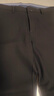 雅戈尔（YOUNGOR）休闲裤男DP棉免烫不易皱裤子自然垂顺易打理新品 VCDP329979AWA黑色 35 86A 实拍图