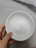 斯凯绨（Sky Top）面碗骨瓷大汤碗泡面碗沙拉碗陶瓷家用纯白餐具套装7英寸2件 实拍图