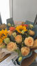 艾斯维娜鲜花速递向日葵混搭花束生日礼物全国同城配送 向日葵香槟韩式花束 实拍图