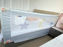 M-CASTLE床围栏婴儿童床上挡板宝宝床边防摔床护栏三面拼接防夹防掉床围挡 银河灰 单面装 2.0米 实拍图