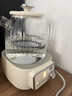 美的（Midea）花漾0胶水全玻璃养生壶 多功能煮茶壶 母婴烧水壶 恒温电热水壶 全自动一体煮茶器1.2L YS12B302J 实拍图
