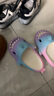 LATE TIME卡通彩虹小鲨鱼儿童拖鞋夏季男童室内防滑洗澡女宝宝亲子凉拖外穿 实拍图
