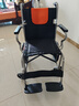 鱼跃(yuwell)手动轮椅车H056C铝合金软座便携可折叠老人手推小轻量化 实拍图