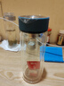 富光 男女士双层玻璃杯 高硼硅泡茶杯 茶水分离水杯带茶隔杯子500ml 实拍图