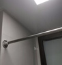 访客晾衣杆伸缩浴帘杆免打孔浴室晒衣杆不锈钢卫生间撑杆 方0.9~1.6米 实拍图